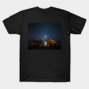 Anse Chastanet Sitting and Watching Venus Under the Stars Saint Lucia Caribbean T-Shirt